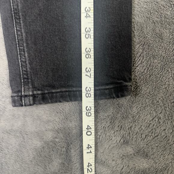 LAUREN RALPH LAUREN Relaxed Tapered Jeans in Empire Black Wash SIZE 8 - Picture 8 of 13